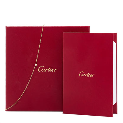 Cartier 18K Yellow Gold Diamond XS D'Amour Pendant Necklace 5 of 5