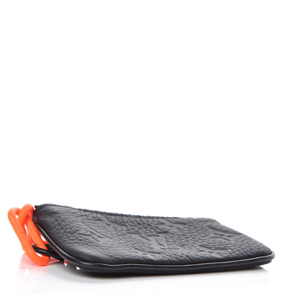 Louis Vuitton Taurillon Monogram Solar Ray Key Pouch Black 4 of 7