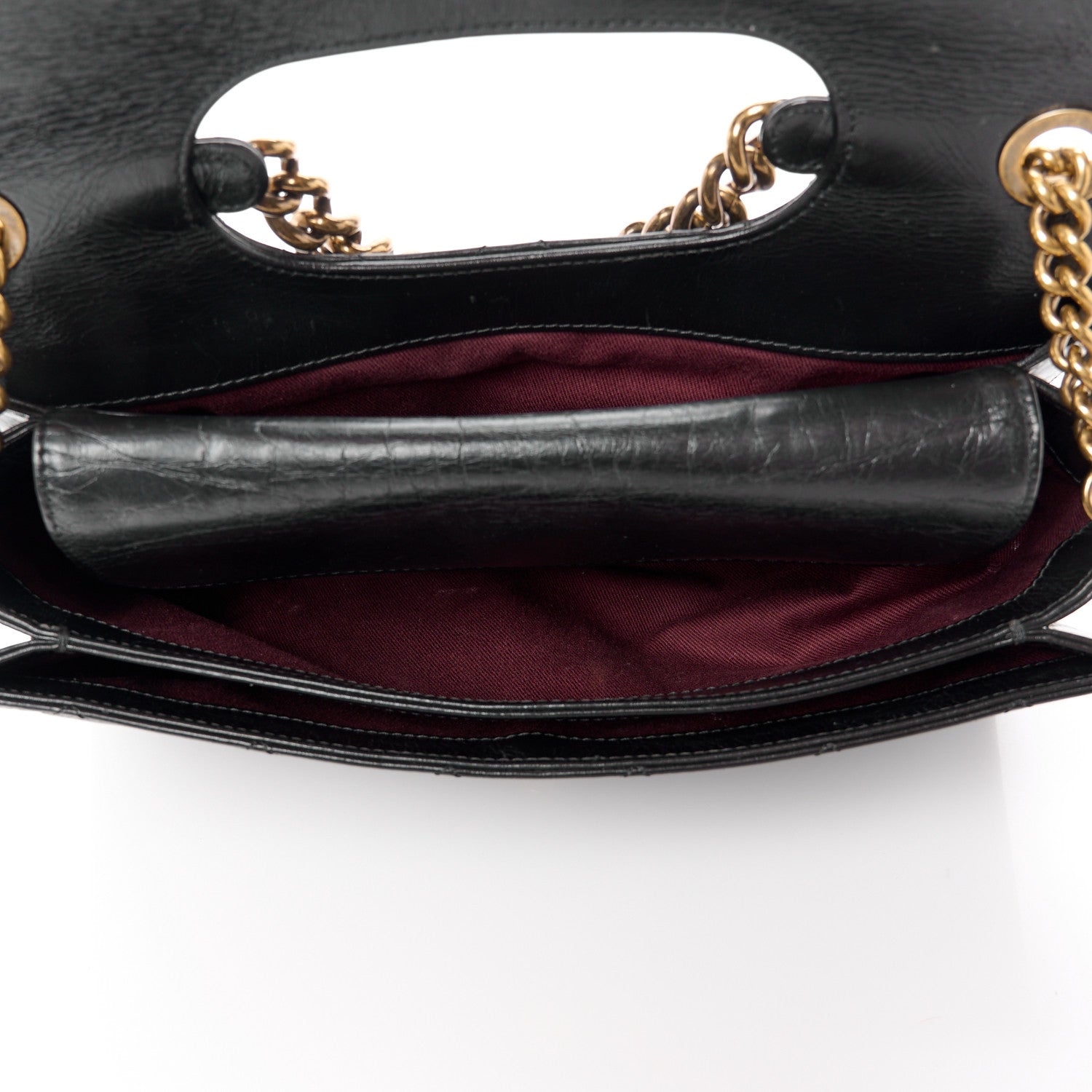 Chanel Glazed Calfskin Medium Perfect Edge Flap Black 5 of 12