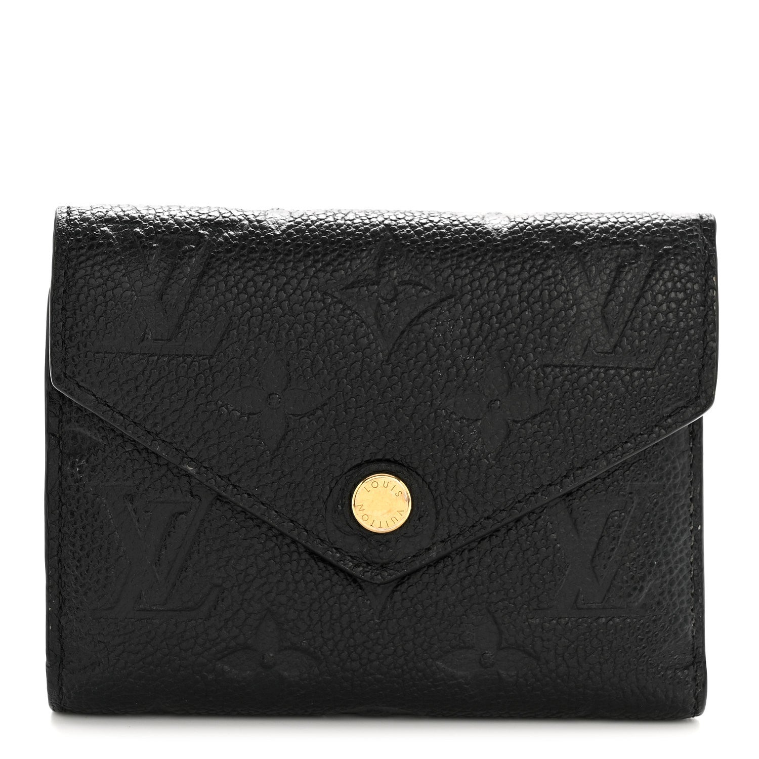 Louis Vuitton Empreinte Victorine Wallet Black 1 of 6
