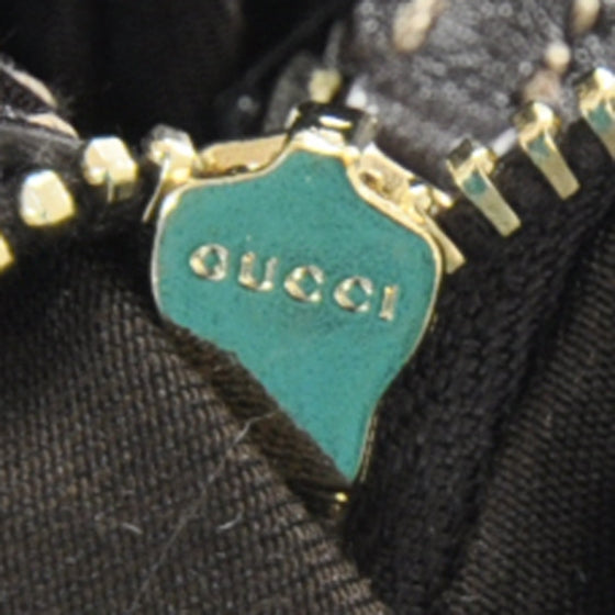 Gucci Leather Large Britt Tote Dark Brown 3 of 3