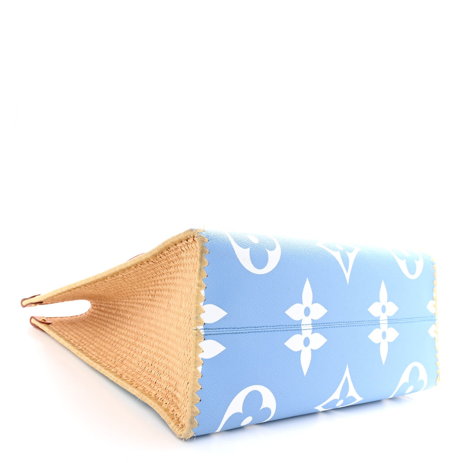 Louis Vuitton Monogram Giant Raffia Mykonos By The Pool Onthego GM Blue 4 of 16