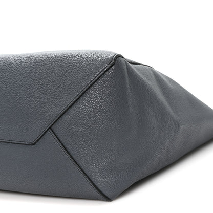 Celine Soft Grained Calfskin Medium Belt Cabas Phantom Dark Sea 9 of 11
