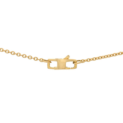 Louis Vuitton 18K Yellow Gold Empreinte Pendant Necklace 3 of 4
