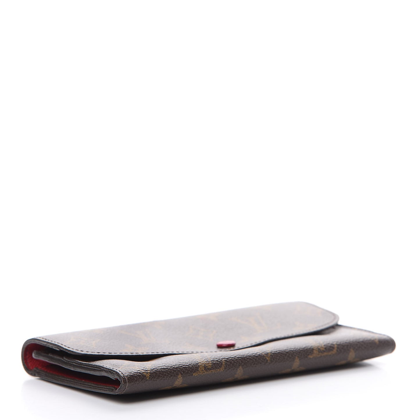 Monogram Emilie Wallet Red