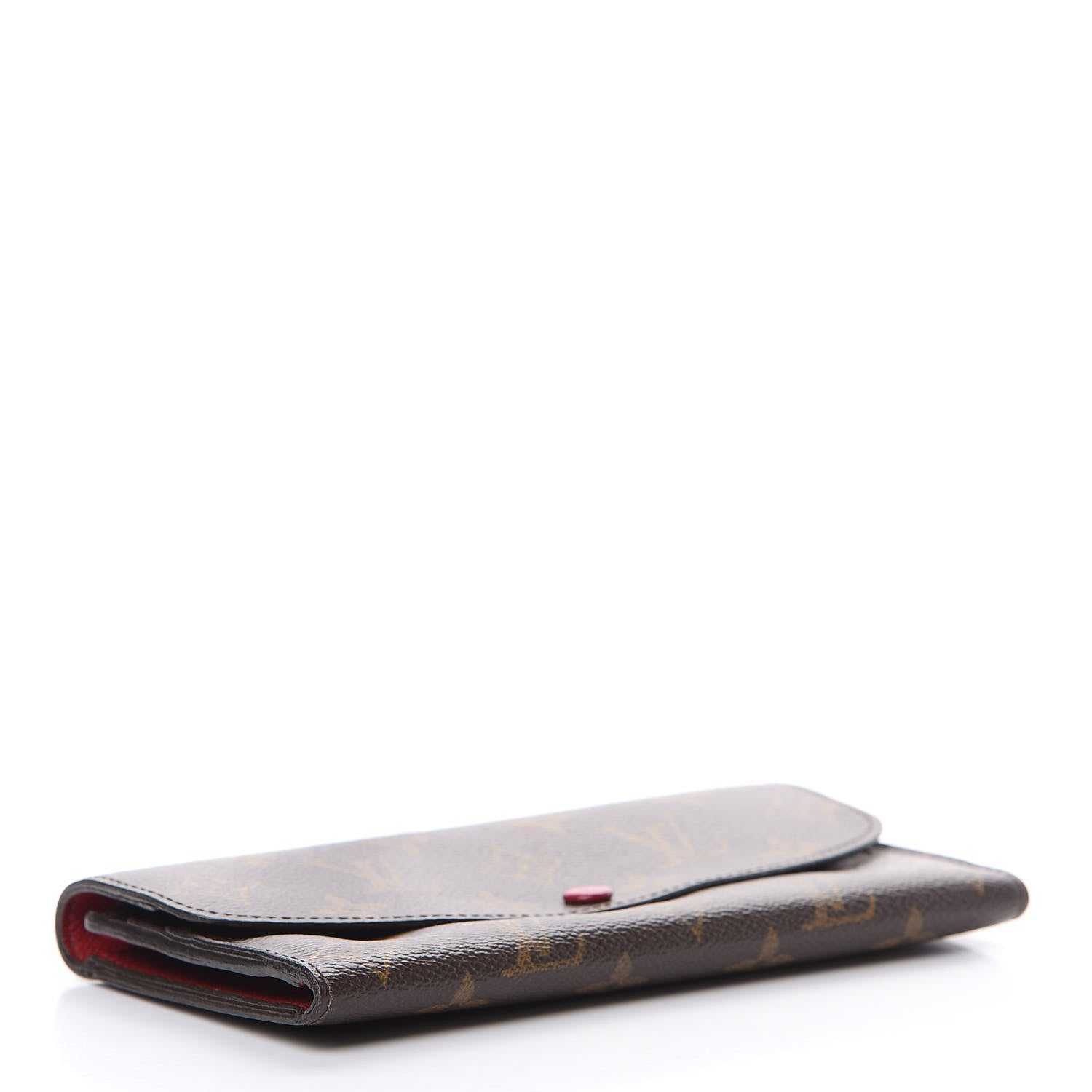 Louis Vuitton Monogram Emilie Wallet Red 3 of 15