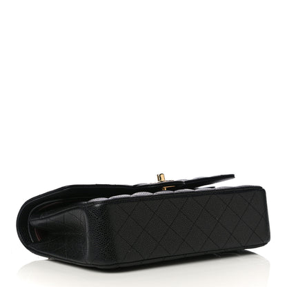Chanel Caviar Quilted Medium Double Flap Black 4 of 10