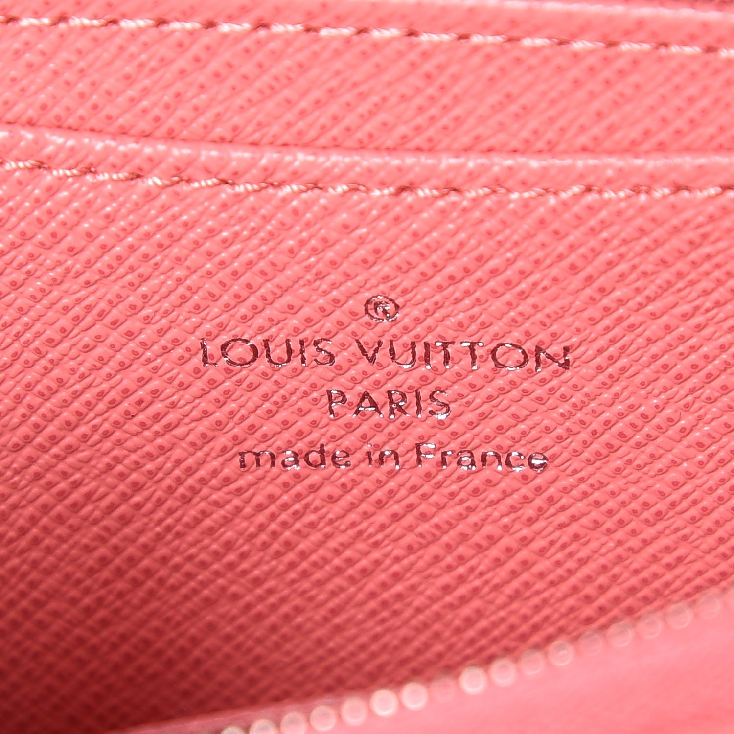 Louis Vuitton Epi Zippy Coin Purse Corail 6 of 6