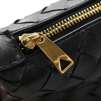 Bottega Veneta Calfskin Nappa Intrecciato Candy Wallace Black 11 of 13
