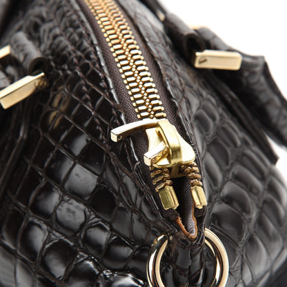 Jimmy Choo Calfskin Crocodile Embossed Bag 10 of 11