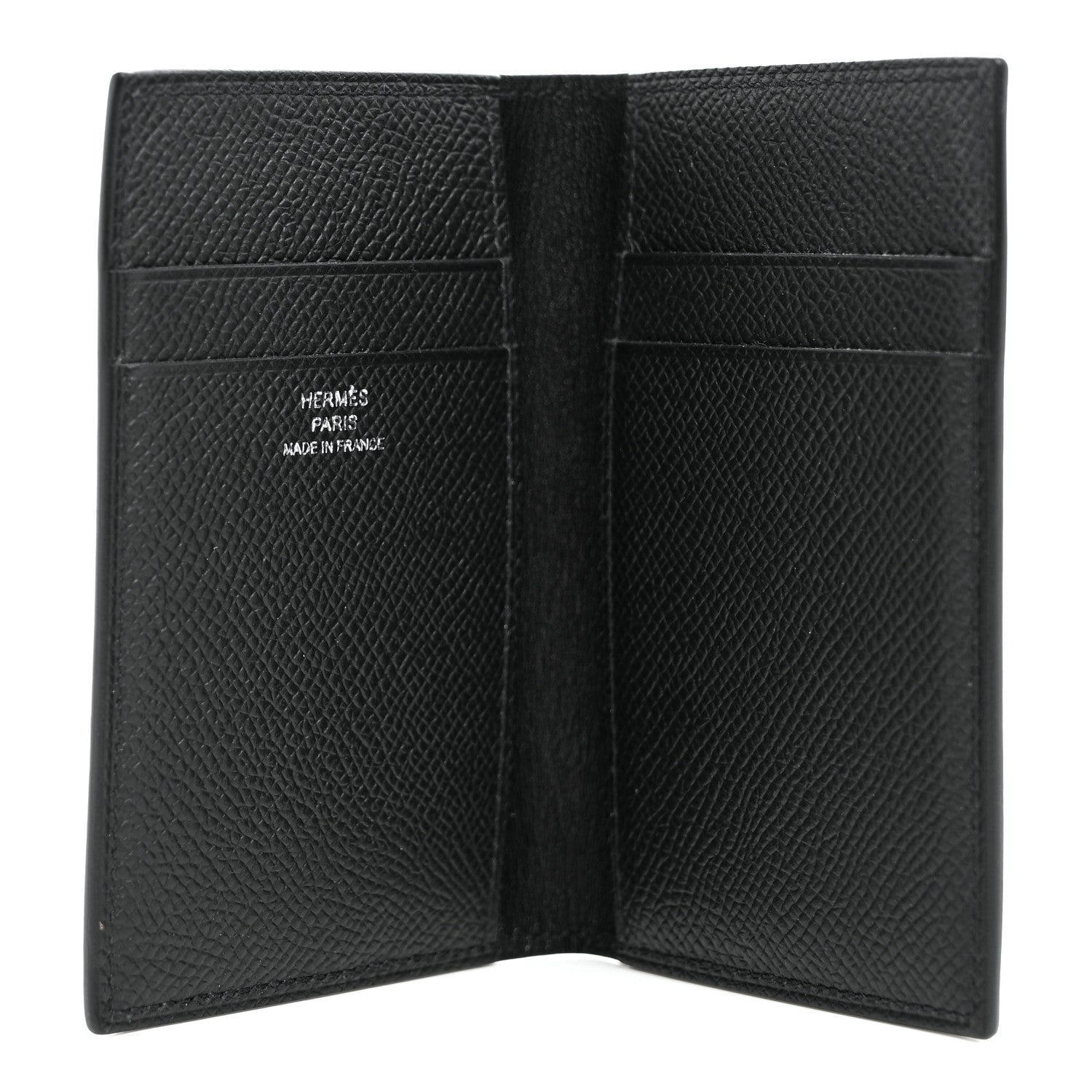 Hermes Epsom MC2 Euclide Card Holder Case Black 5 of 8