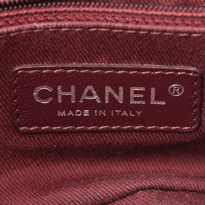 Chanel Glazed Calfskin Quilted Small Duo Color Flap Black 6 of 11