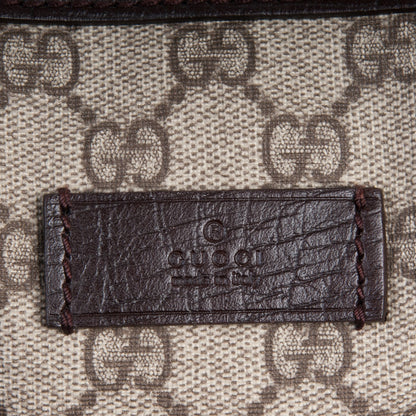Gucci GG Plus Monogram Web Briefcase Dark Brown 6 of 9