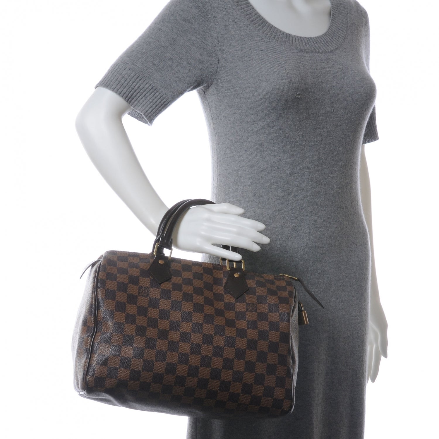 Louis Vuitton Damier Ebene Speedy 30 2 of 8