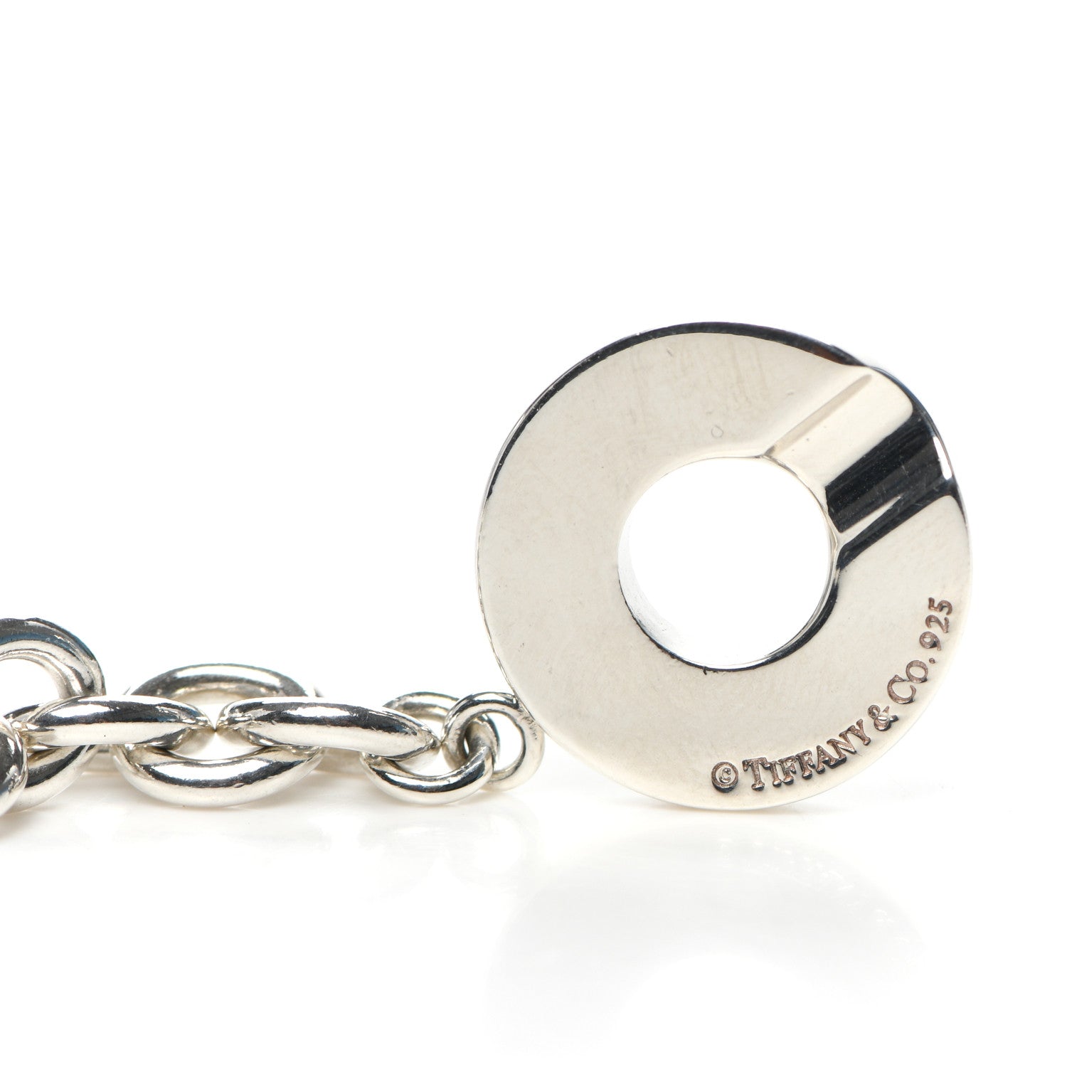 Tiffany Sterling Silver 1837 Toggle Necklace 4 of 4