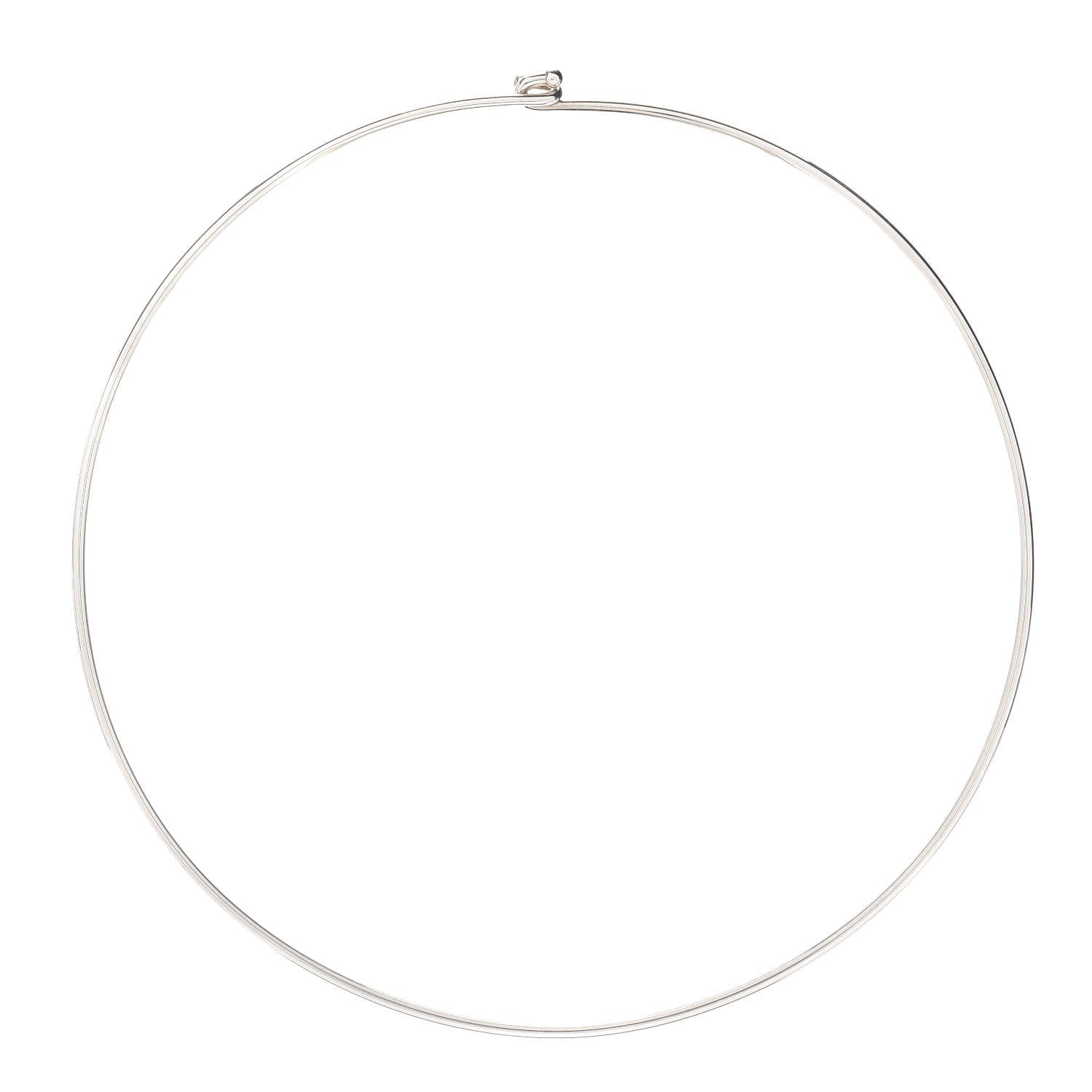 Tiffany Sterling Silver Wire Necklace 1 of 3