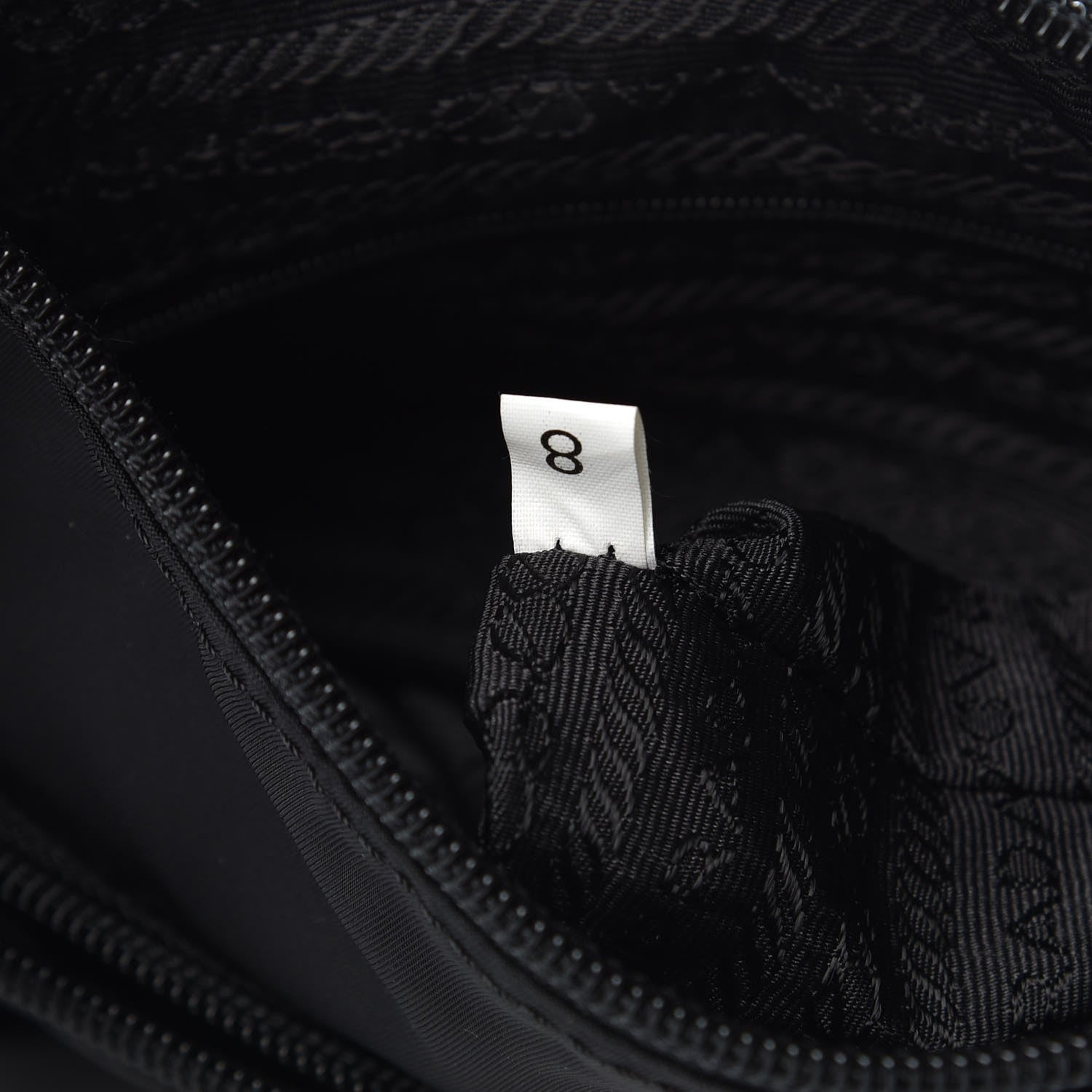 Prada Nylon Vela Messenger Black 7 of 11