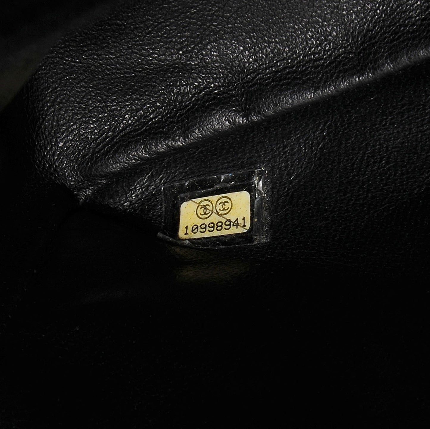 Caviar Jumbo Single Flap Black