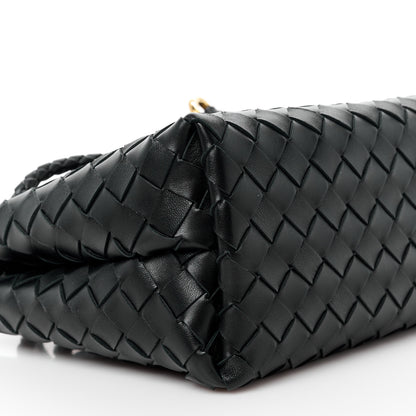 Bottega Veneta Nappa Intrecciato Small Andiamo Shoulder Bag Black 9 of 10