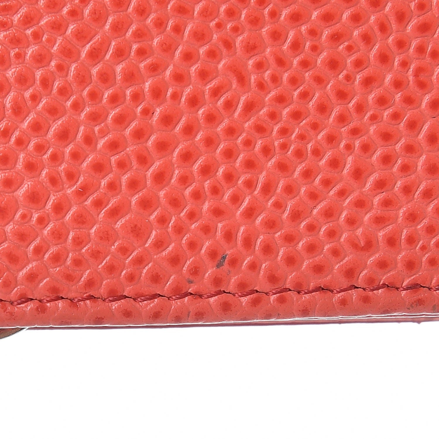 Chanel Caviar Timeless CC French Wallet Orange 12 of 12