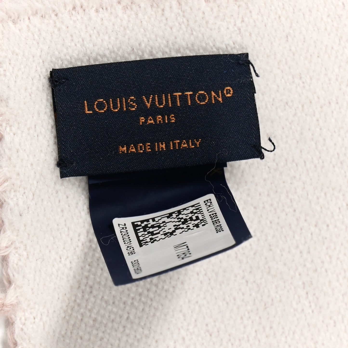 Cotton Monogram Essential Stole Bella Rose