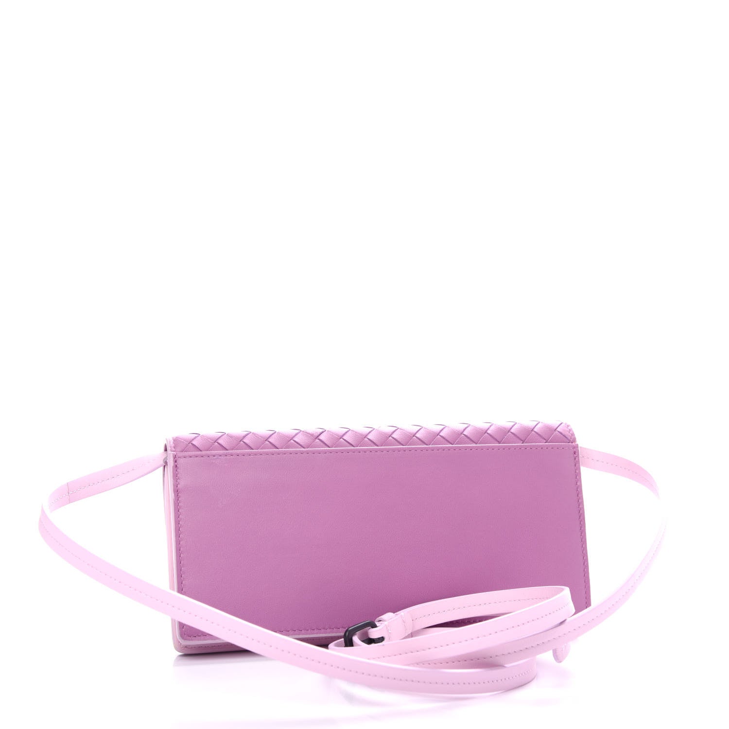 Bottega Veneta Nappa Intrecciato Continental Wallet With Strap Twilight 3 of 12