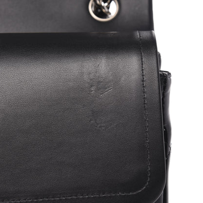 Chanel Patent Quilted Jumbo Double Flap Black 12 of 14