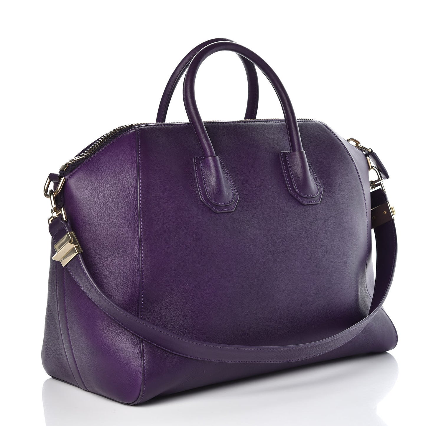 Sugar Goatskin Large Antigona Purple