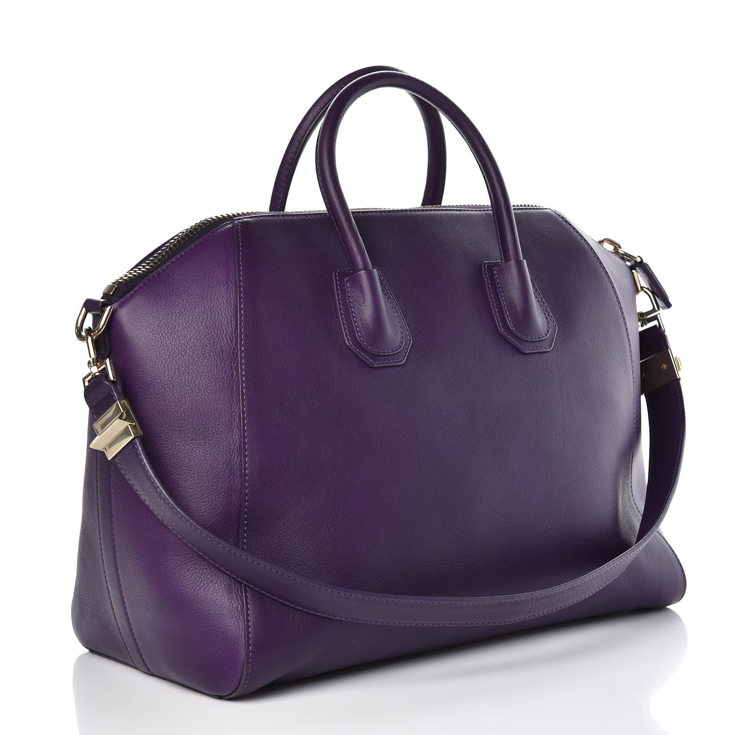 Givenchy Sugar Goatskin Large Antigona Purple 4 of 11