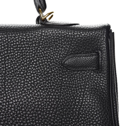Hermes Togo Kelly Retourne 35 Black 30 of 35