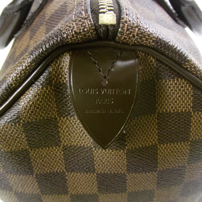 Louis Vuitton Damier Ebene Speedy 30 7 of 9