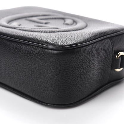 Gucci Pebbled Calfskin Small Soho Disco Bag Black 7 of 12