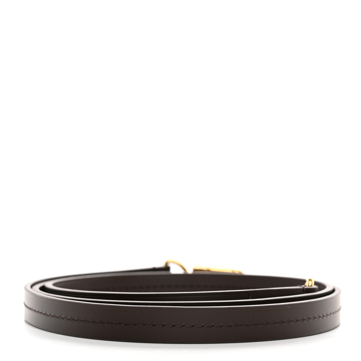 Calfskin 16mm Adjustable Shoulder Strap Brown