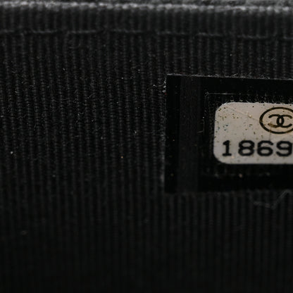 Chanel Caviar Quilted Wallet On Chain WOC Black 8 of 12
