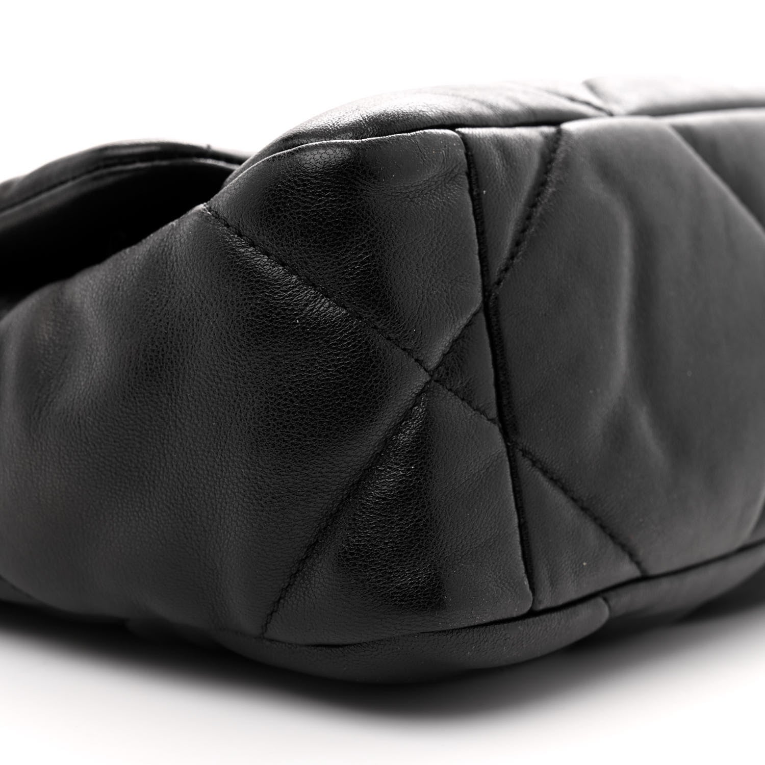 Chanel Lambskin Quilted Medium Chanel 19 Flap Black 9 of 10