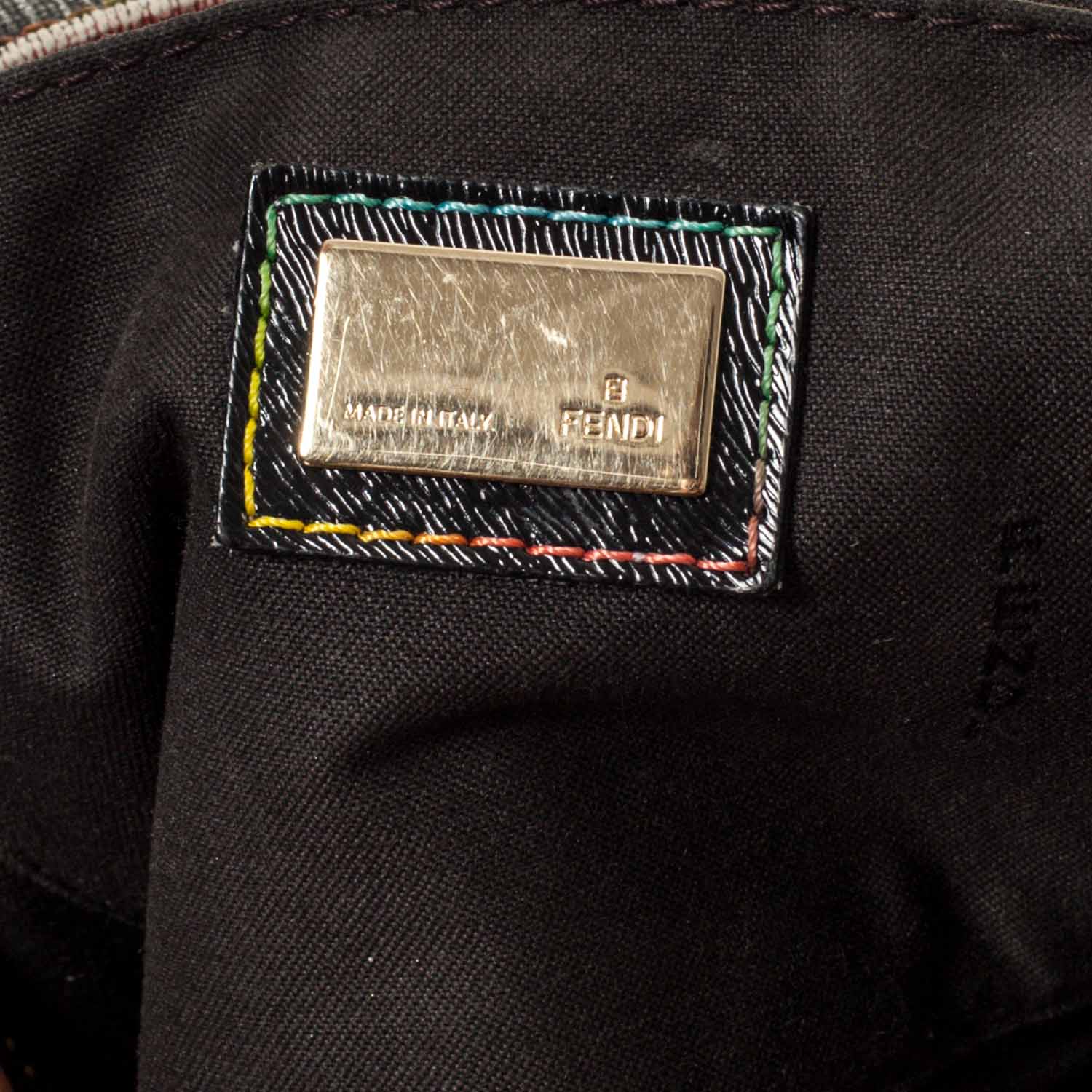 Fendi Zucca Spalmati FF Multicolor Forever Boston Black Multicolor 6 of 7