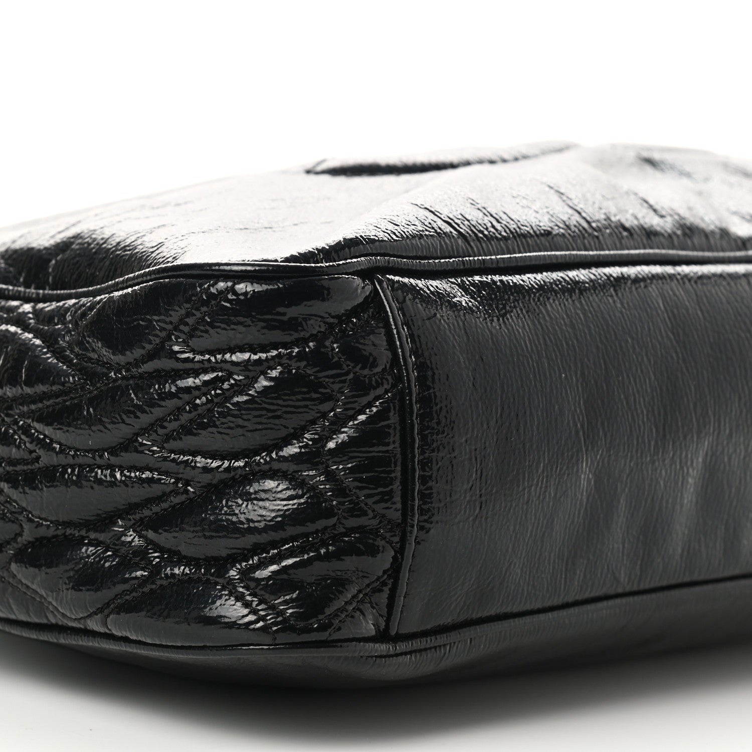 Chanel Vinyl Rodeo Bag Black 8 of 9