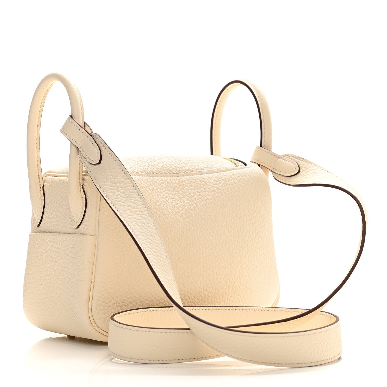 Hermes Taurillon Clemence Mini Lindy 20 Nata 3 of 10