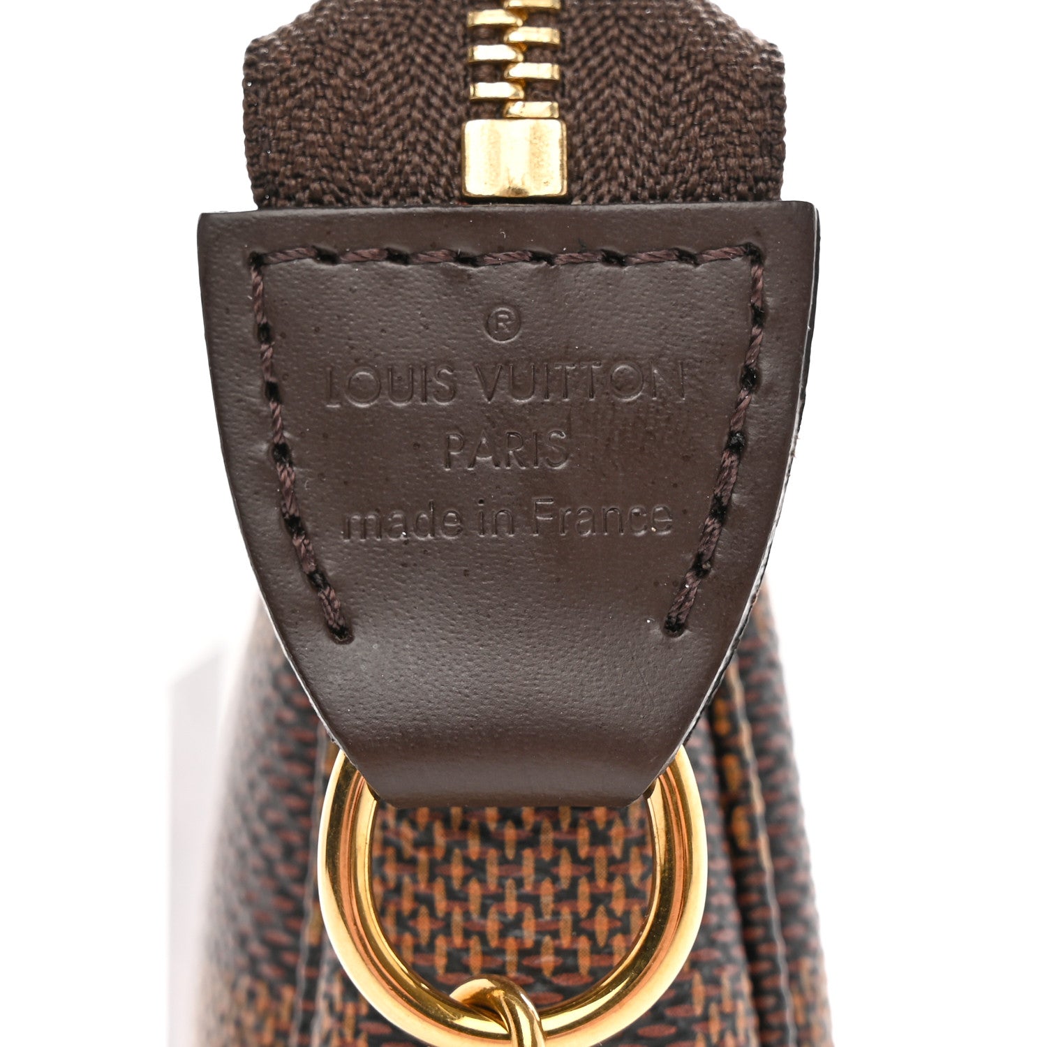 Louis Vuitton Damier Ebene Mini Pochette Accessories 7 of 7