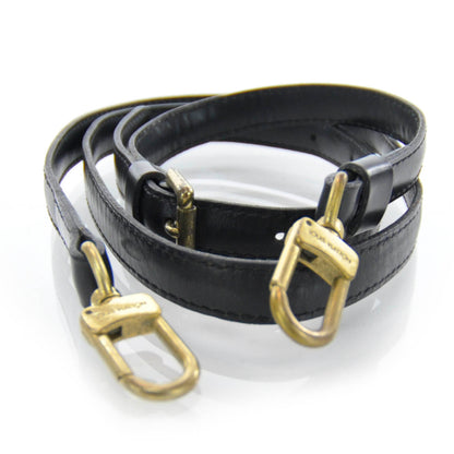 Louis Vuitton Epi Adjustable Shoulder Strap Black 1 of 3