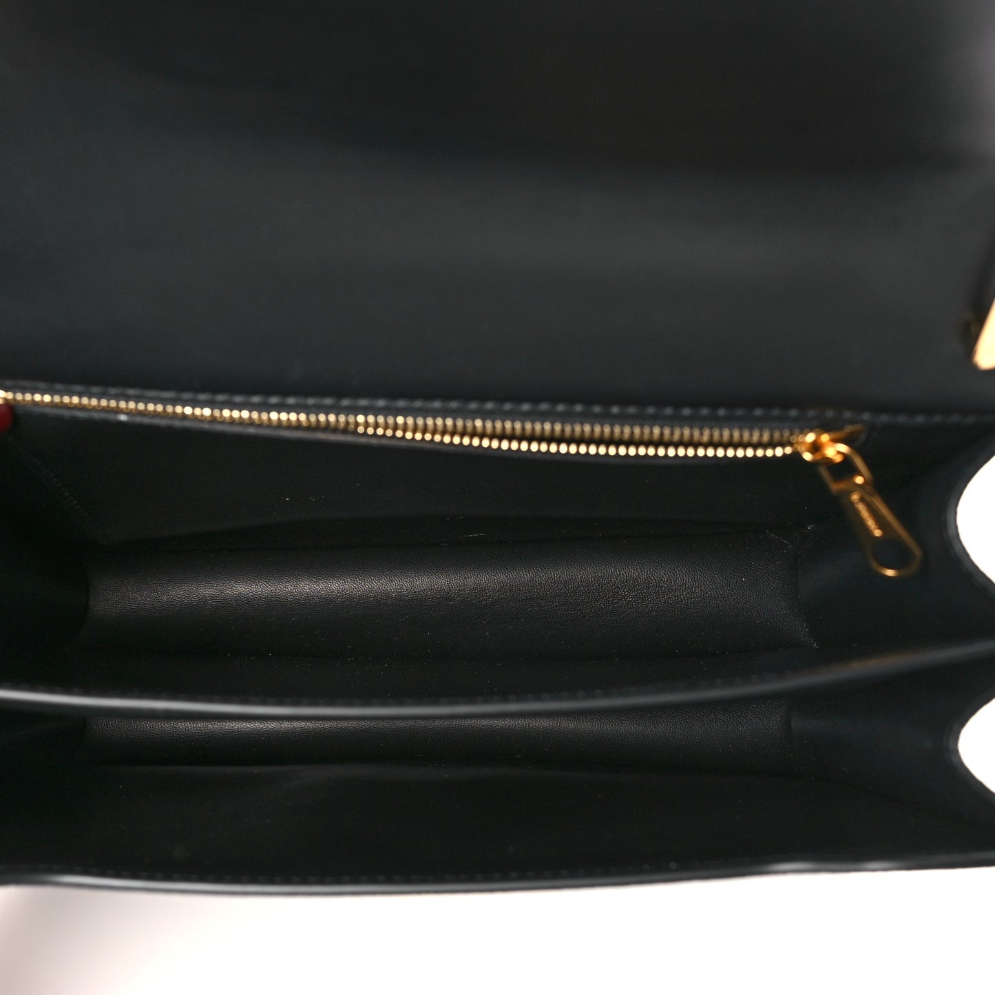 Grained Calfskin Medium TB Bag Black