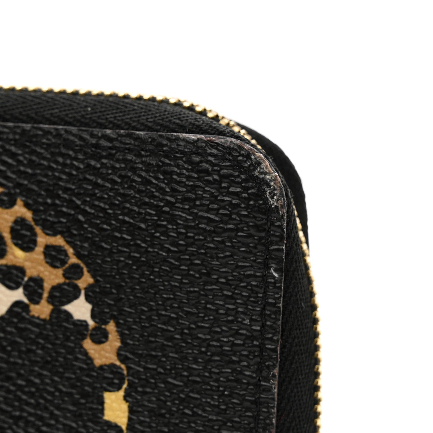 Louis Vuitton Monogram Giant Jungle Zippy Coin Purse Black 7 of 7