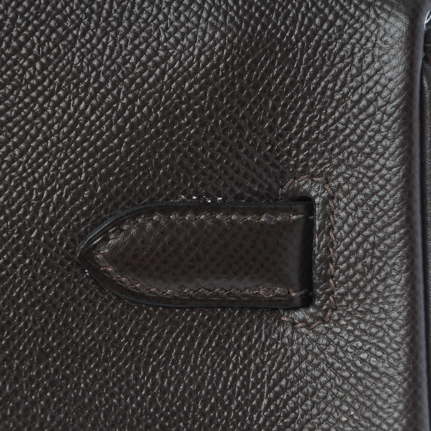 Hermes Courchevel Birkin 35 Chocolate 10 of 33