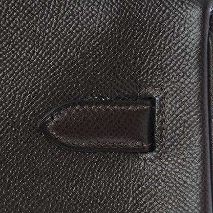 Hermes Courchevel Birkin 35 Chocolate 10 of 33