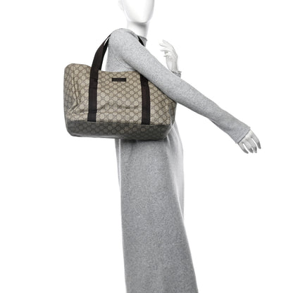 Gucci GG Plus Monogram Medium Tote Dark Brown 2 of 13