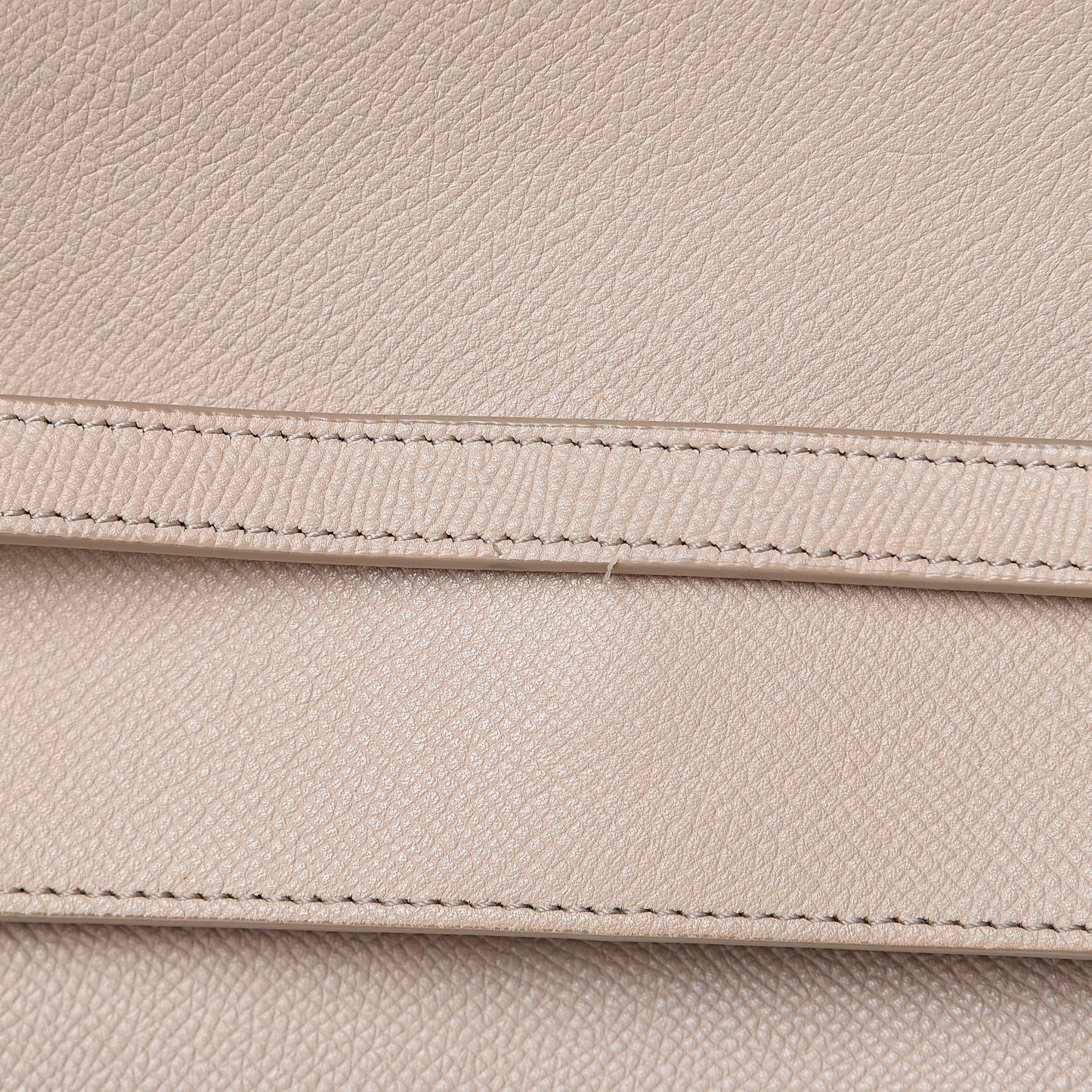 Grained Calfskin Mini Belt Bag Light Taupe