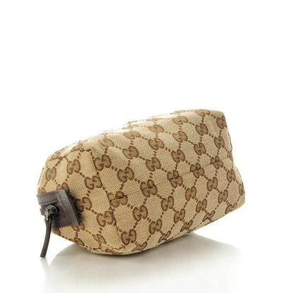 Gucci Monogram Large Cosmetic Case Brown 4 of 7
