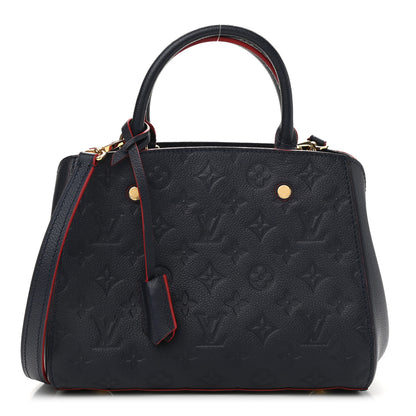 Louis Vuitton Empreinte Montaigne BB Marine Rouge 1 of 11
