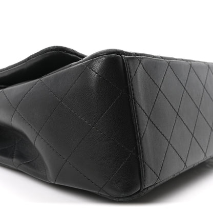 Chanel Lambskin Quilted Maxi Double Flap Black 9 of 11