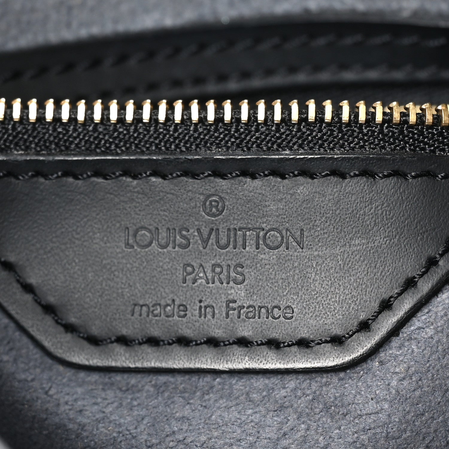 Louis Vuitton Epi Petit Bucket 23 Black 6 of 10
